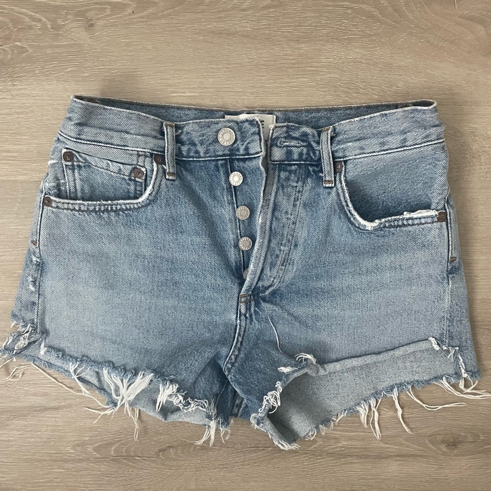 Agolde denim shorts